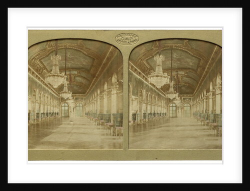 Apollo Gallery Château de Saint-Cloud Palace in Saint-Cloud by Henri Guerard