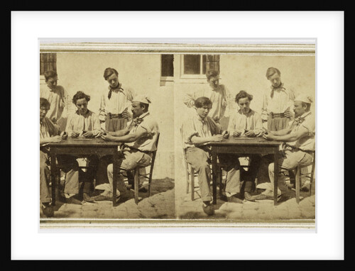 The domino game by Pierre Ambroise Richebourg