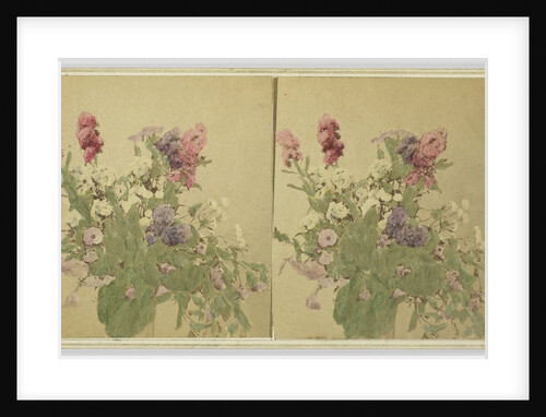 flower still life by Adolphe Braun