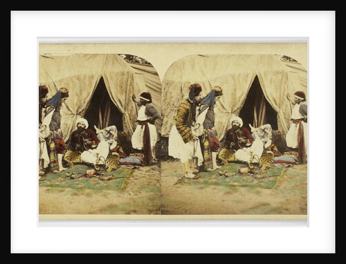 Oriental scene by Henri Tournier