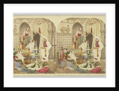 Oriental scene by Henri Tournier