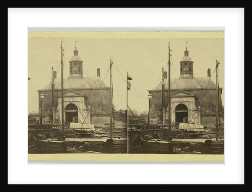 Utrecht Gate Amsterdam, The Netherlands, seen from the Buitensingel by Andries Jager