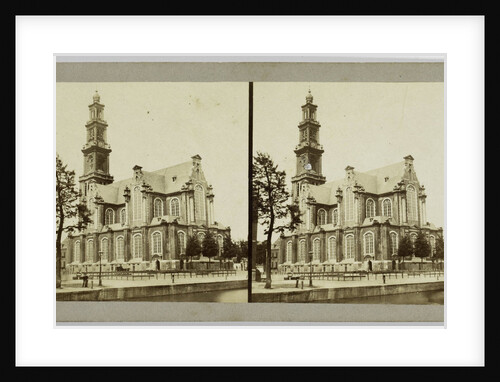 Protestant Church, Amsterdam Westerkerk in Westermarkt by Henri Plaut