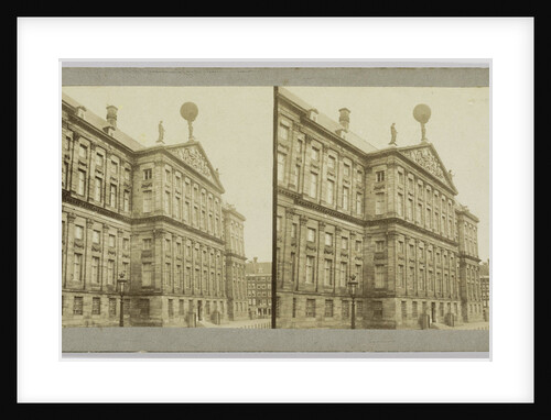 posterior Facade of the King's Palace in Amsterdam by Henri Plaut