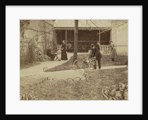 Netherlands, Maastricht people in park by Theod. Weynen