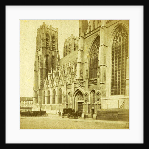 Brussels, Church St. Gudule by Jules Queval