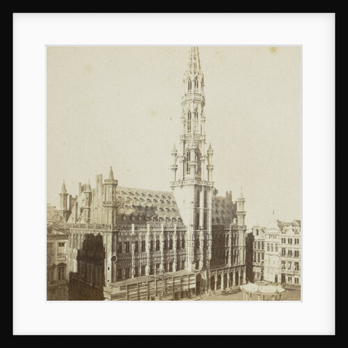 Brussels, The Hotel de Ville 1400-1450, Belgium by Jules Queval