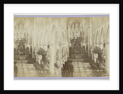 Mechelen Malines, Metropolitan Church of St Rumbold, Saint-Rombaut indoor shooting organ by Jules Queval