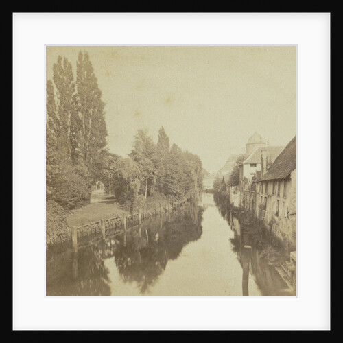 Mechelen, The Dyle (river) and the Botanical Garden by Jules Queval