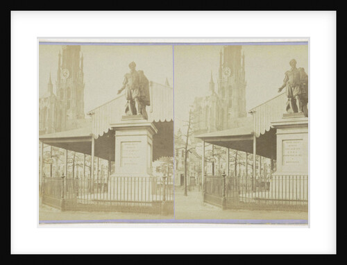 Antwerp Anvers Antwerpen, The Rubens statue on the Place Verte Groenplaats by Jules Queval