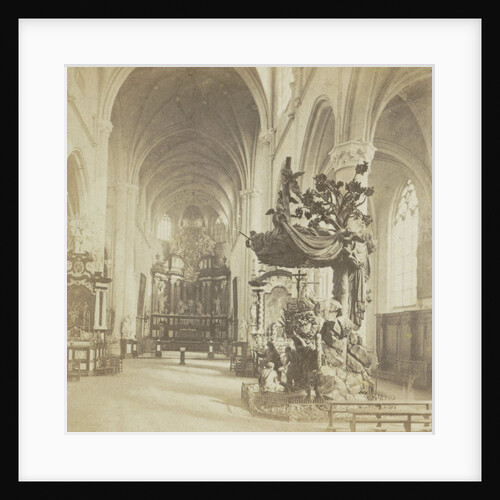 Antwerp, Church of Saint-Andre, indoor general view by Jules Queval