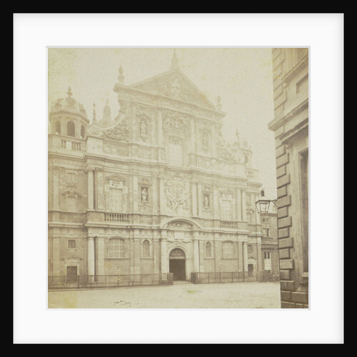 Anvers, La Facade de L'Eglise Saint-Charles by Jules Queval