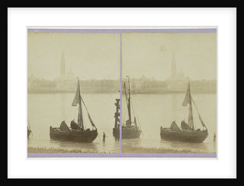 Antwerp Anvers Antwerpen, The Cathedral and the Scheldt, taken to the head of Flanders by Jules Queval