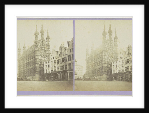 Leuven Louvain, The City Hotel by Jules Queval