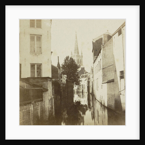 Leuven Louvain, The steeple of the Church of St. Gertrude by Jules Queval