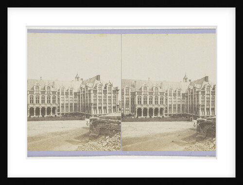 Liege Luik, The Palace of Justice, former palace of the bishops, west façade by Jules Queval