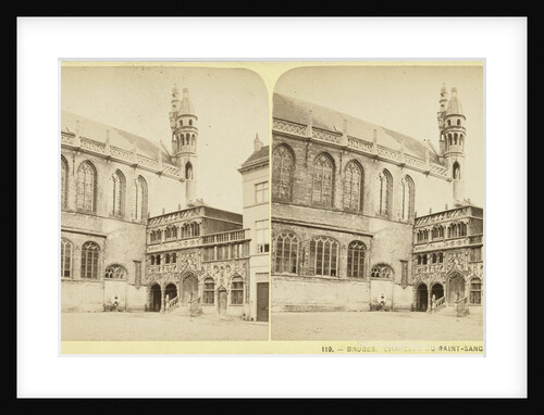 Bruges Chapel of the Holy Blood, Belgium, Léon & Lévy, M. Léon by J. Lévy