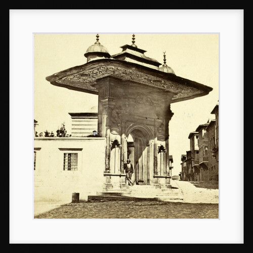 A gate of St. Sophia, Constantinople by Charles Gerard