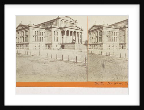 The Konigl. Schauspielhaus Berlin, Germany by Johann Friedrich Stiehm