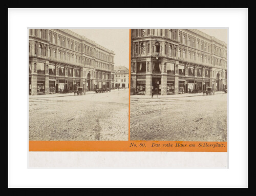 Rothe Haus am Schlossplatz Berlin Germany by Johann Friedrich Stiehm