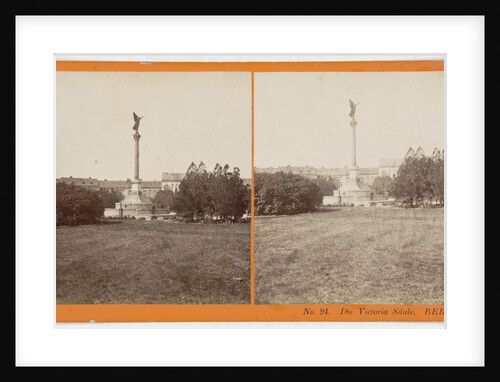 The Victoria Saule Berlin, Germany by Johann Friedrich Stiehm