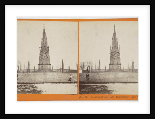 monument on the Kreuzberge Berlin, Germany by Johann Friedrich Stiehm