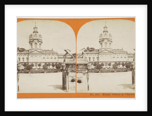 Königl. Schloss Charlottenburg, Germany by Johann Friedrich Stiehm