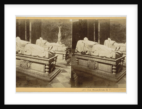 Das Mausoleum in Charlottenburg, Germany by Johann Friedrich Stiehm