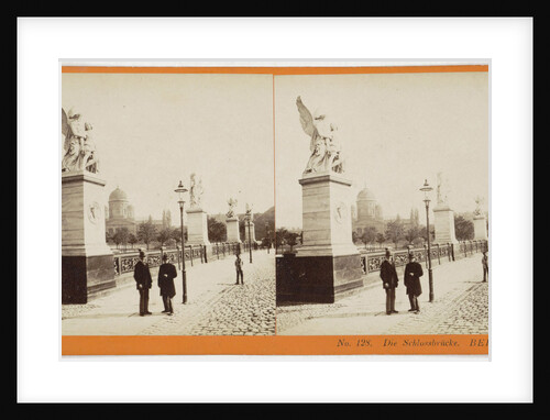 That Schlossbrucke. Berlin, Germany by Johann Friedrich Stiehm