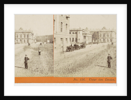 Unter den Linden Berlin, Germany by Johann Friedrich Stiehm