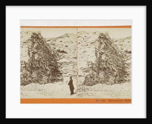 Rudersdorfer limestone quarry, Germany by Johann Friedrich Stiehm