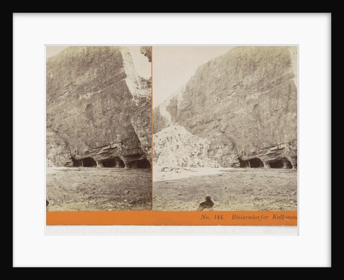 Rudersdorfer limestone quarry, Germany by Johann Friedrich Stiehm