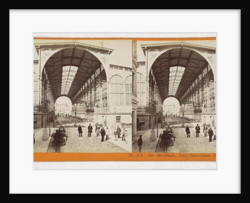 The Market Hall, Schiffbauerdamm, Berlin, Germany by Johann Friedrich Stiehm