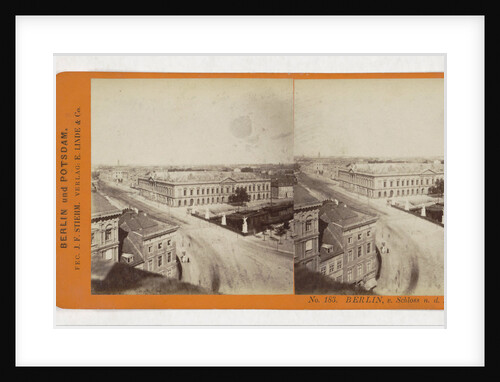 Berlin, v. Schloss n. D stuff home, Germany by Johann Friedrich Stiehm