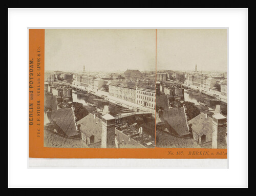 Berlin, v. Schloss n. D. Burg-Str, Germany by Johann Friedrich Stiehm