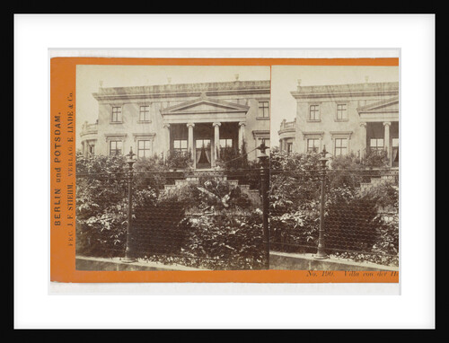 Villa von der Heidt, Berlin, Germany by Johann Friedrich Stiehm