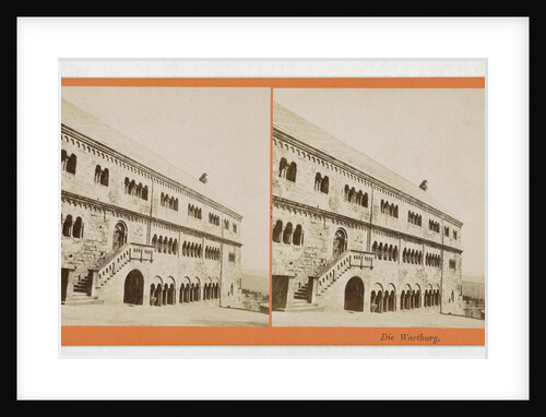 Die Wartburg, Germany by Sophus Williams & E. Linde & Co