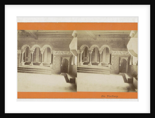 Die Wartburg, Germany by Sophus Williams & E. Linde & Co