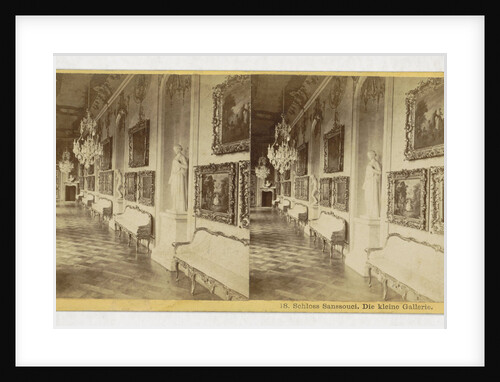 Schloss Sanssouci little Gallerie, Germany by Johann Friedrich Stiehm