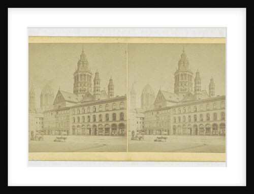 Mainz, Marktplatz and Dom, Germany by E. Linde