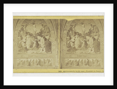 Apollinariskirche Remagen. Freskobild im Innern: That Kreuztragung, Germany by E. Linde