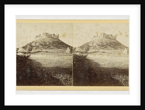 Ruine Tollenstein, St. Georgenthal in Bohemia by Sophus Williams & E. Linde & Co