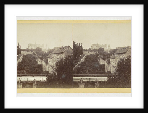 Nurnberg Burg funfseitiger Thurm, Germany by Johann Friedrich Stiehm