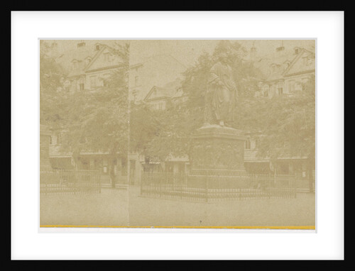 Francfort-sur-le-Mein, Statue Goethe by Hippolyte Jouvin