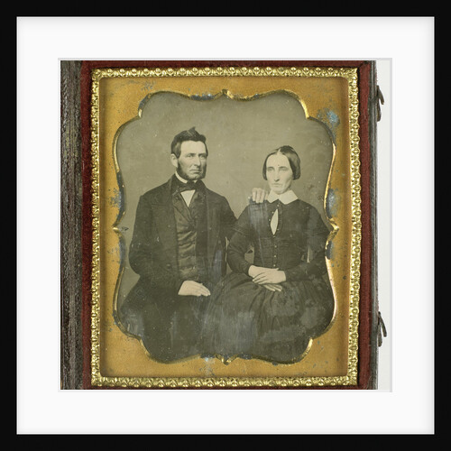 Portrait of a couple by Ross & Thomson