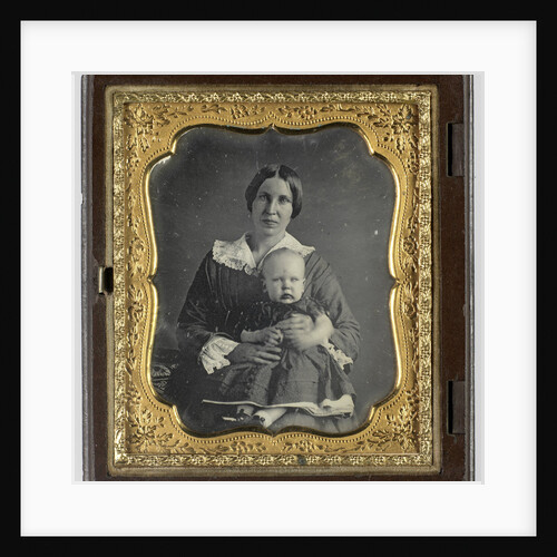 Portrait of a Young Woman with child by Anonymous
