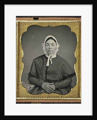 portrait of a woman in traditional dress by Anonymous