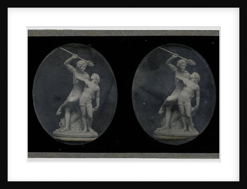 A figurine of James Pradier by S Marchi