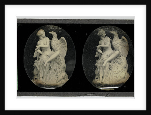 A figurine of James Pradier: The eagle of Jupiter will drink of Hebe by S Marchi