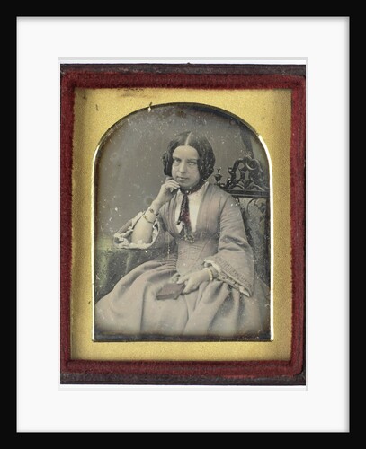 Portrait of a woman by R. Lowe